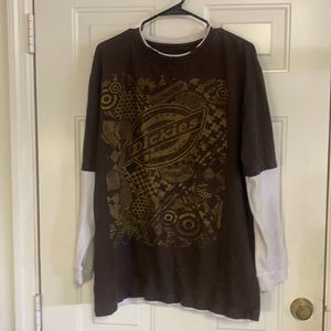 Dickies Work Shirt Outerwear, Cotton L/S graphics